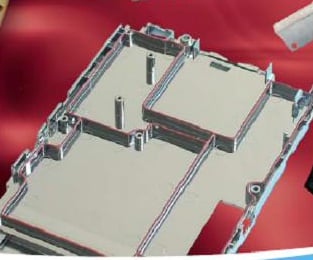 Solidly machined compartments like those used in Tempest designs Solidly machined compartments